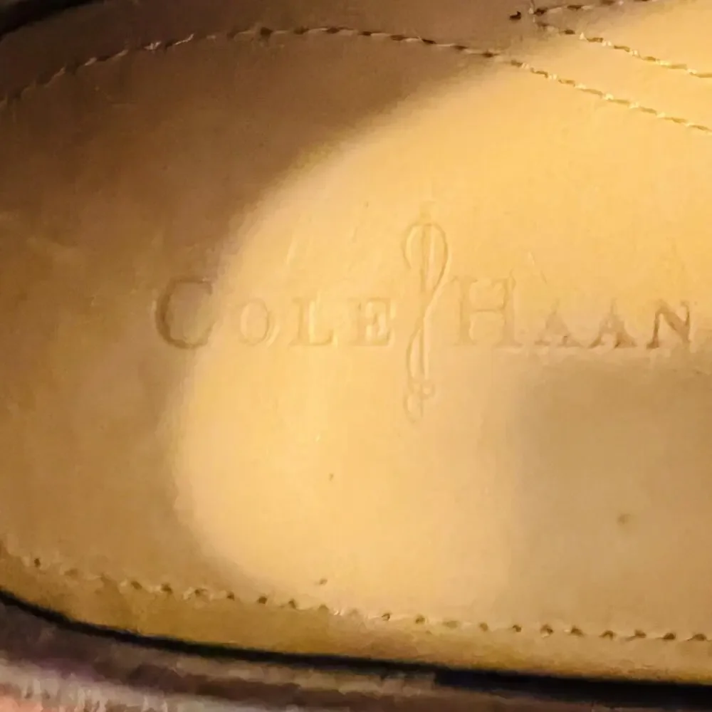 Cole Haan Shoes Mens 10 Brown Leather Vtg Air Moc Toe Slip On Loafers Casual